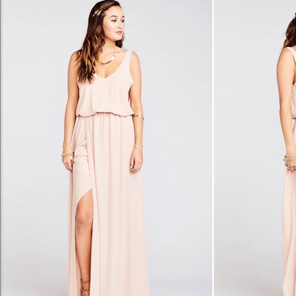 Show Me Your Mumu Bridesmaids dress in Dusty Blush - Picture 3 of 4